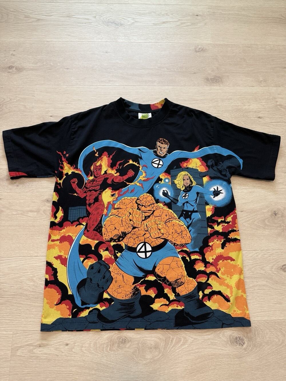Chronic Images Fantastic Four Galactus Rising Graphic Tshirt XL 2025 Marvel